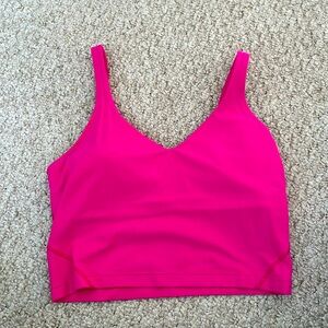 LULULEMON HOT PINK ALIGN TANK TOP